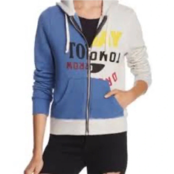 OPENING CEREMONY FULL ZIP GRAPHIC HOODIE - Picture 3 of 5